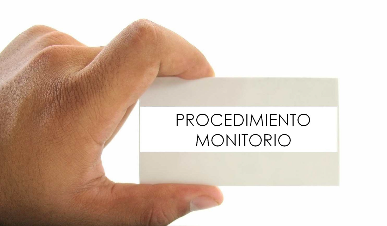 Procedimiento monitorio - Procedimiento monitorio