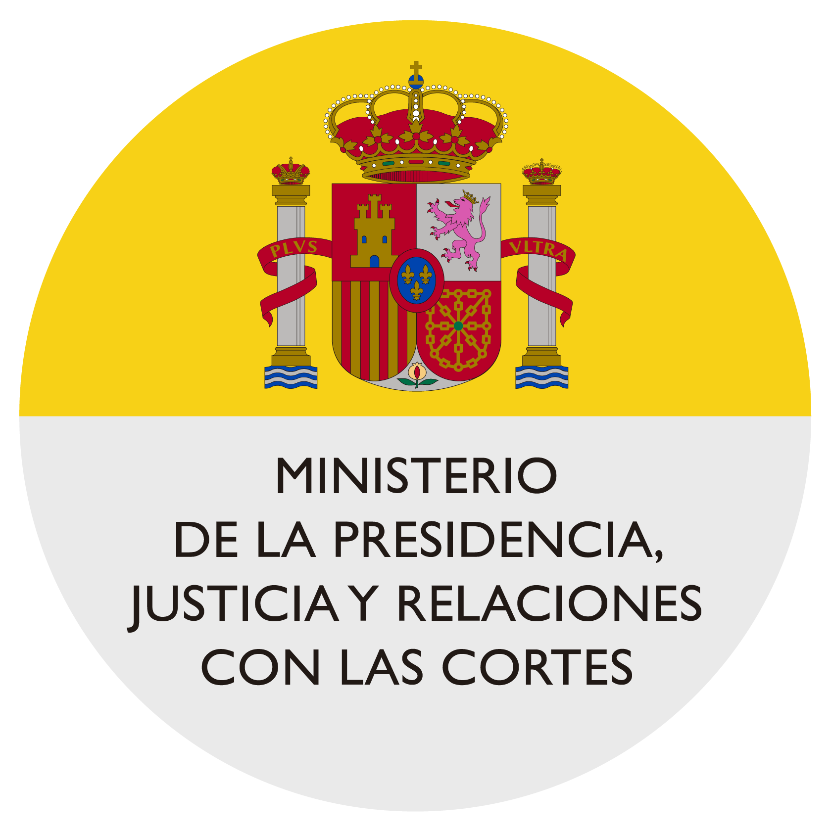 Logo Gobierno de España y Ministerio de la Presidencia, Justicia y Relaciones con las Cortes